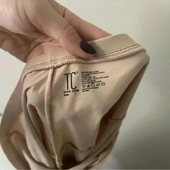 NWT TC Fine Intimates Adjust Perfect Firm Control Shaping  Shorts L - Picture 6 of 6